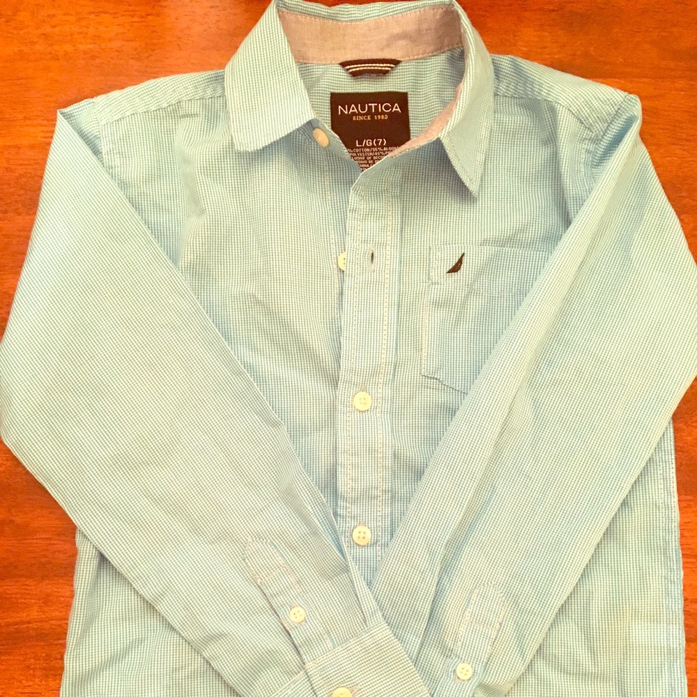 Boys Nautica dress shirt.